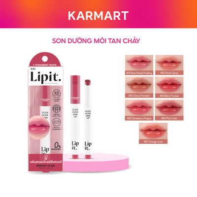 Son Dưỡng Môi Tan Chảy Click Click Lava LIP IT Dưỡng Ẩm Căng Mọng 1.9g