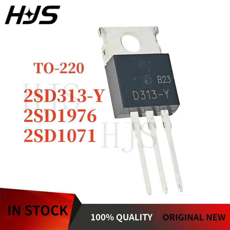 10 CÁI 2SD313 D313 2SD313-Y 2SD1071 D1071 2SD1976 D1976 TO-220 MOSFET Thương hiệu Còn hàng MOS CHIP 