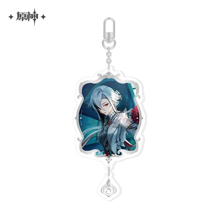 Arlecchino - Genshin Impact Stars Shining in the Depths Character Keychain - Genshin Impact Official