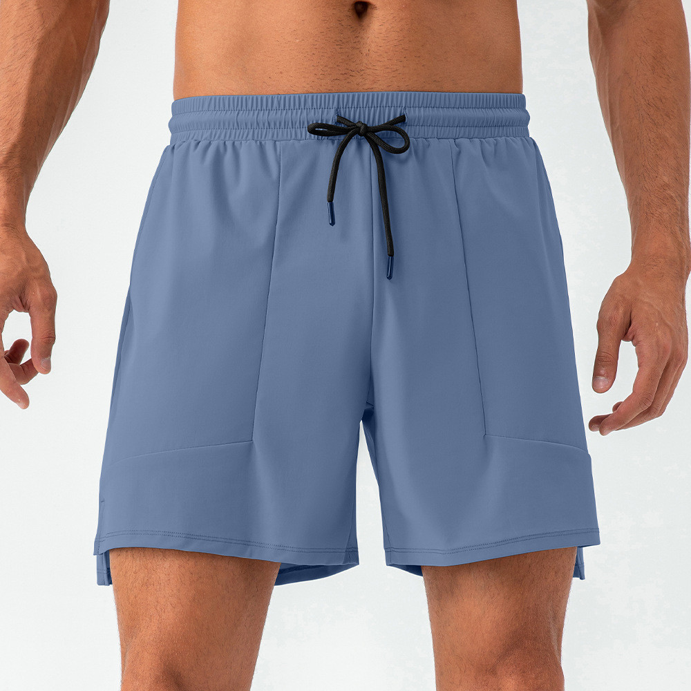 Summer Men's Loose Sports Shorts Breathable Cool Sense Training Shorts Quick-Drying Running Workout 