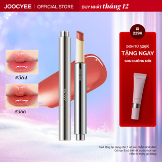  Son Bóng JOOCYEE Glossy Rouge Dưỡng Dưỡng Ẩm Chăm Sóc Môi Căng Bóng Mượt Môi Trong Suốt Lâu Trôi Che Phủ Rãnh Môi Màu Sắc Thời Trang Tự Nhiên Dễ Sử Dụng 2.3g 
