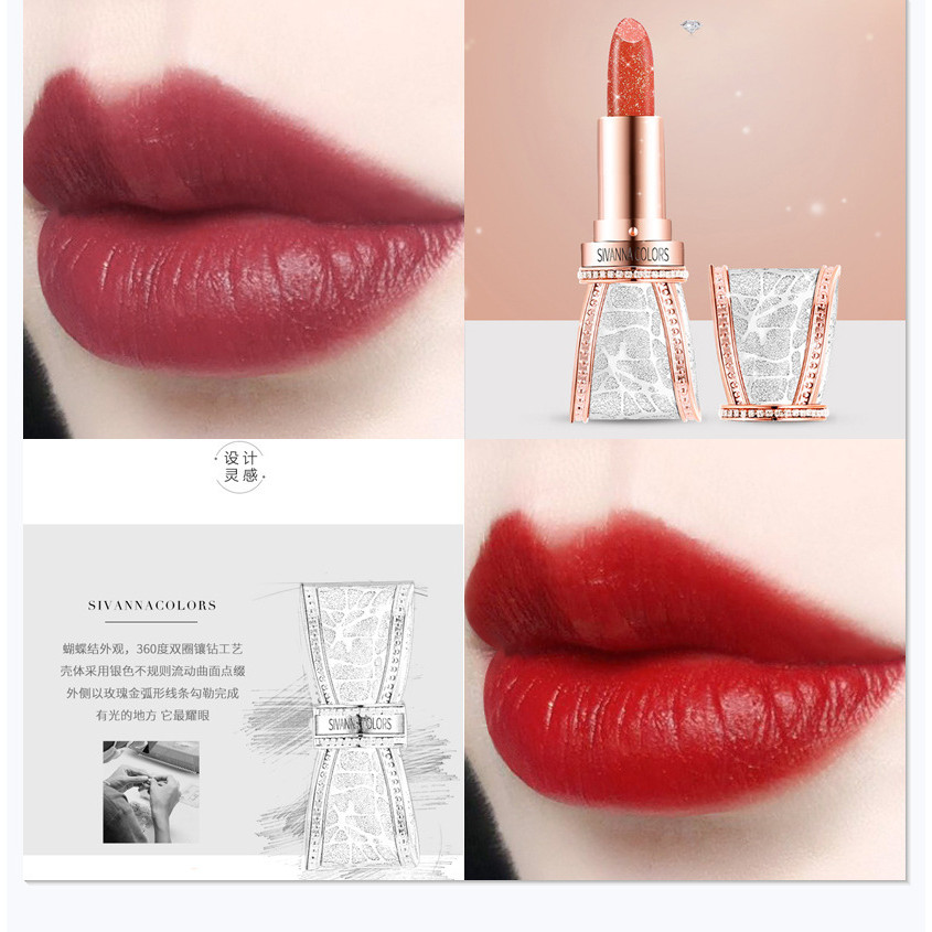 SIVANNA SIVANNA COLORS Lipstick Velvet Matte Bean Paste Color Lipstick