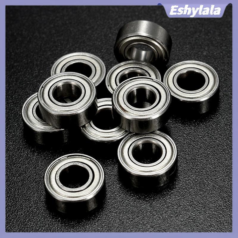 Eshylala 10Pc 686ZZ 6x13x5mm Vòng bi thu nhỏ 6 * 13 * 5mm Vòng bi Mini được bảo vệ bằng kim loại