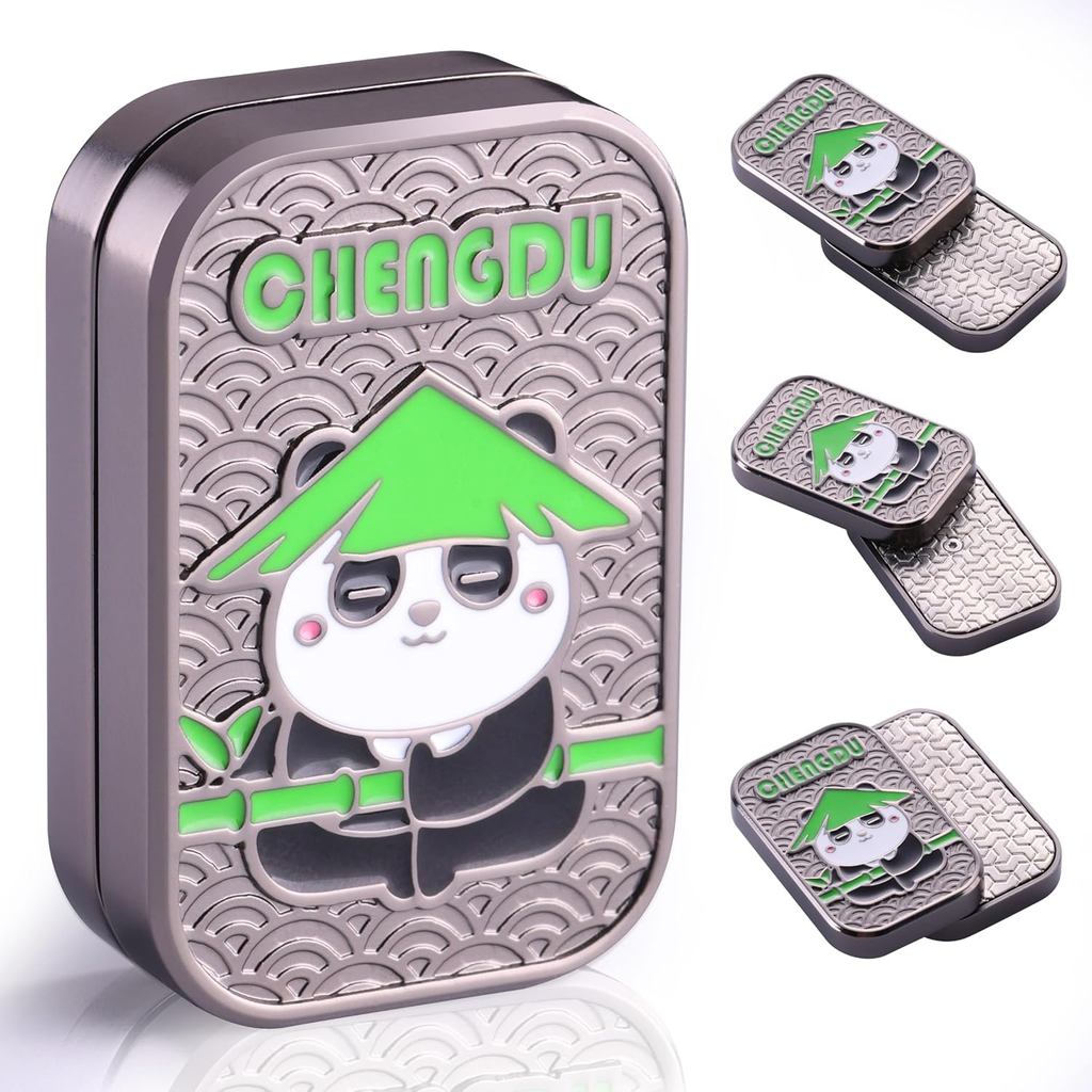 Fidget Slider Fidget Toys Người lớn Kim loại Fidget Slider Từ tính EDC Haptic Fidget Đồ chơi dành ch