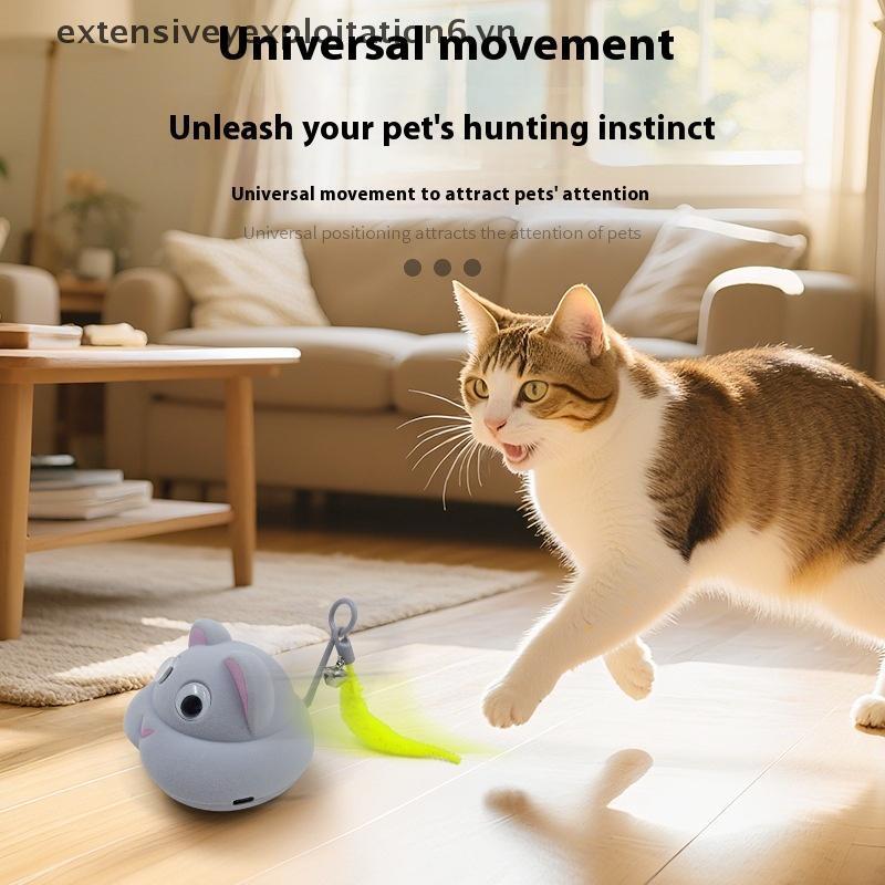 # expen # Sáng Tạo Dễ Thương Phát Sáng Chuột USB Điện Đồ Chơi Mèo Điện Đồ Chơi Di Chuyển Tương Tác T