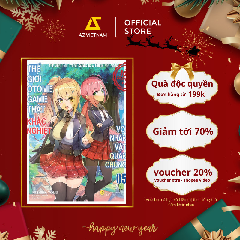 Sách - Thế Giới Otome Game Thật Khắc Nghiệt Với Nhân Vật Quần Chúng (Tập 5)