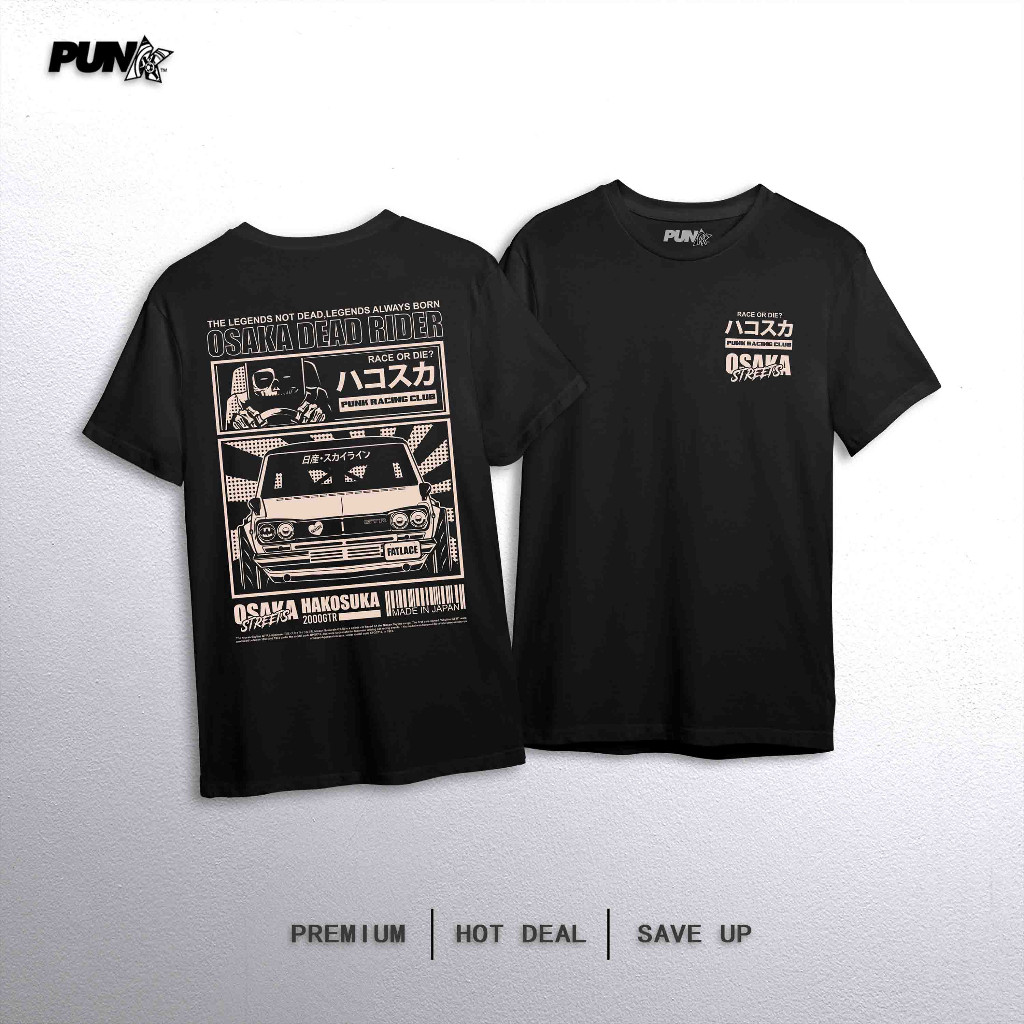 Áo Thun Graphic Tee Thiết Kế Tùy Chỉnh Hakosuka Nissan Skyline T2000