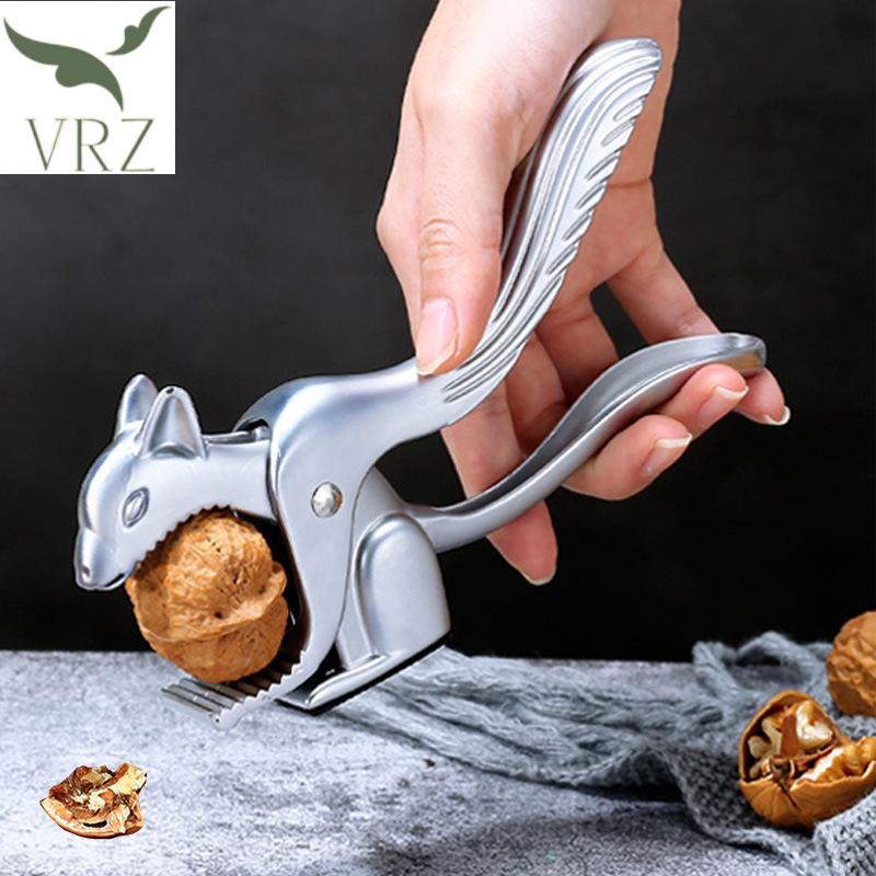 VRZ Sóc Quả óc chó Sheller Dụng cụ mở Pine Pecan Hazelnut Kìm Nhanh Quả óc chó Cracker Hạt hạnh nhân
