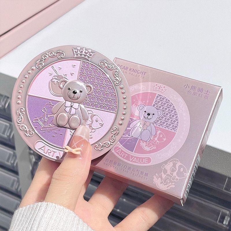 Đồng thương hiệu Hiệp sĩ gấu giới hạn Blush Độ bão hòa thấp Mở rộng Thu nhỏ màu Mặt trơn Dễ thương P