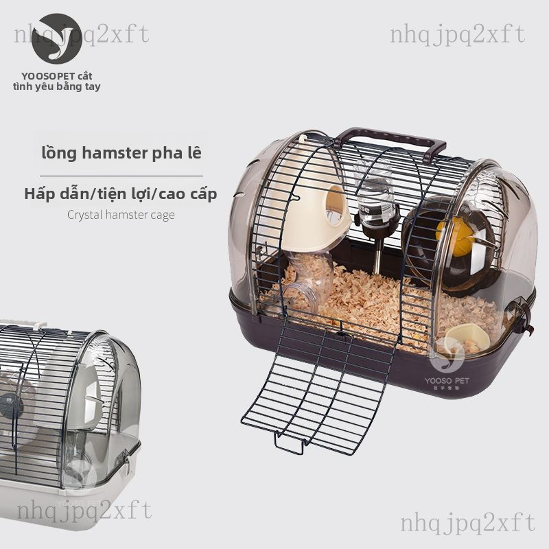 Lồng nuôi chuột hamster sang trọng, chuột hamster vàng lùn, biệt thự chuột hamster, tổ chuột hamster