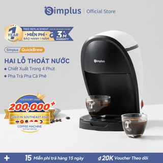Simplus Máy Pha Cà Phê Dung Tích 250mL Hai Lỗ Thoát Nước KFJH018 phin cà phê- Bảo Hành 1 Năm 1 Đổi 1
