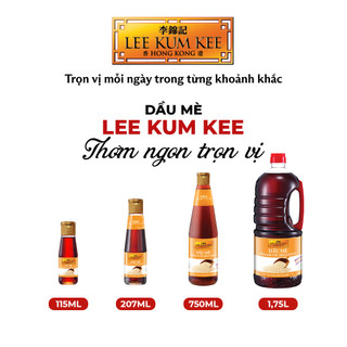 Dầu mè LEE KUM KEE Sesame Oil chai thủy tinh 207 ml