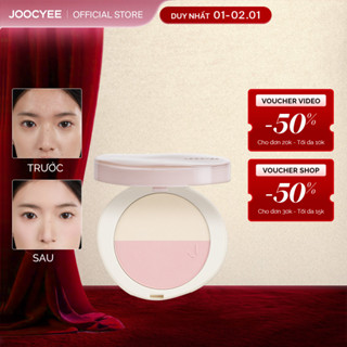  Phấn Phủ 2 Màu JOOCYEE Kiềm Dầu Lâu Trôi Mỏng Nhẹ Mịn Lì Che Phủ Không Trượt Nền 02g 