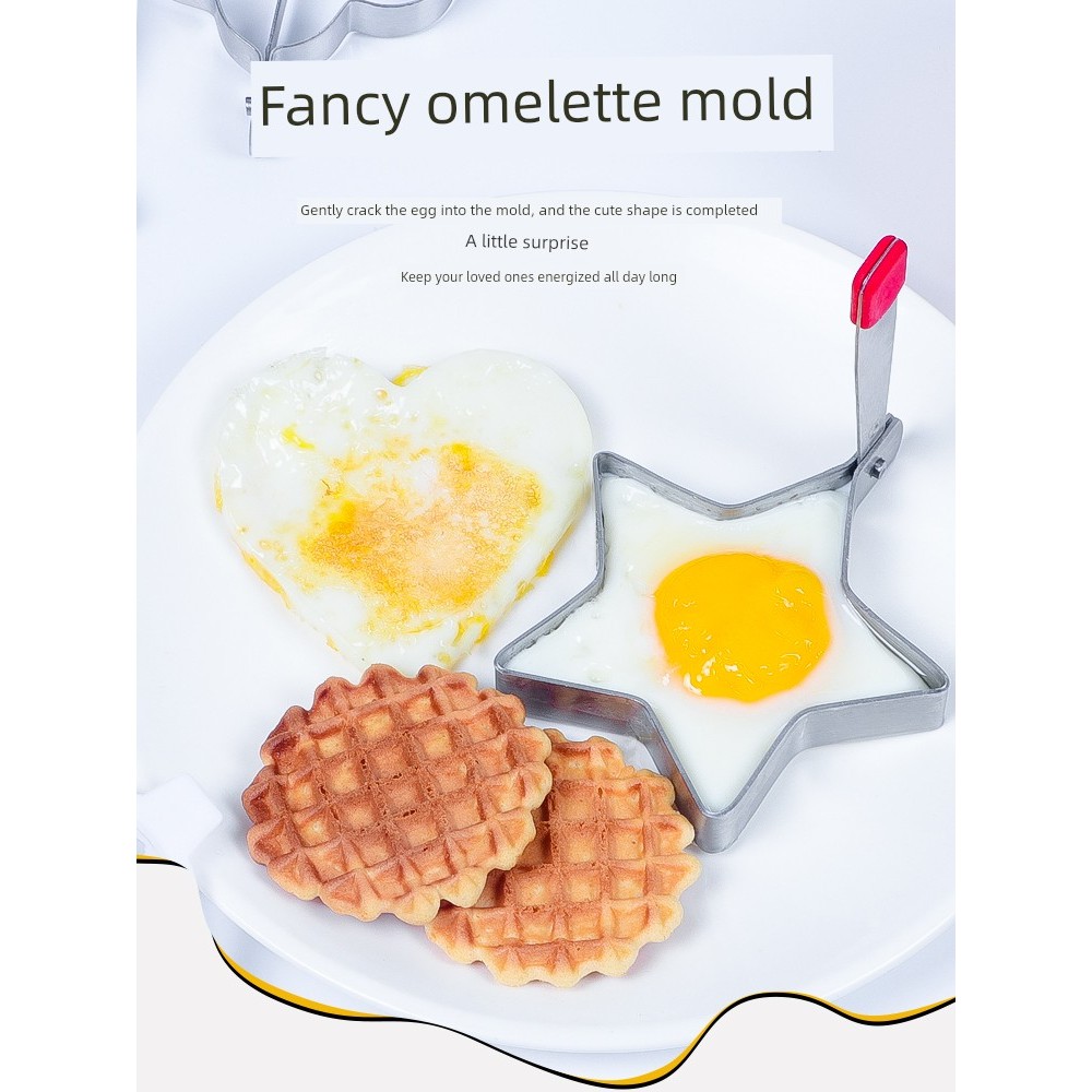 khuôn cơm nắm khuôn làm cơm nắm Khuôn trứng tráng, cơm nắm tròn, thép không gỉ