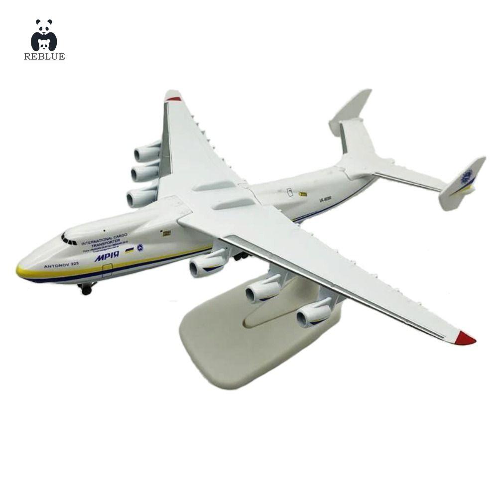 Máy bay mô hình REBLUE AN225, Diecast tỷ lệ 1 / 400 Antonov an-225, Máy bay tĩnh 20CM Mriya Bản sao 
