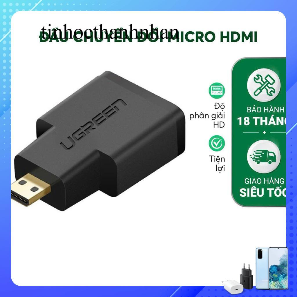 Ugreen Đầu đổi Micro HDMI sang HDMI Ugreen 20106 màu đen