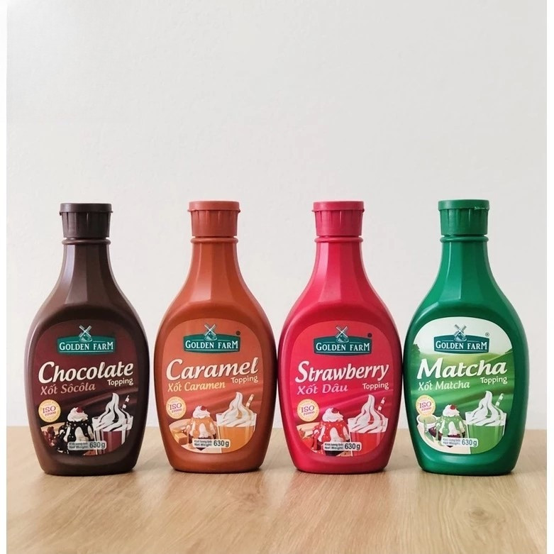 Sốt Golden Farm 630g Đủ Vị - Sauce Golden Farm