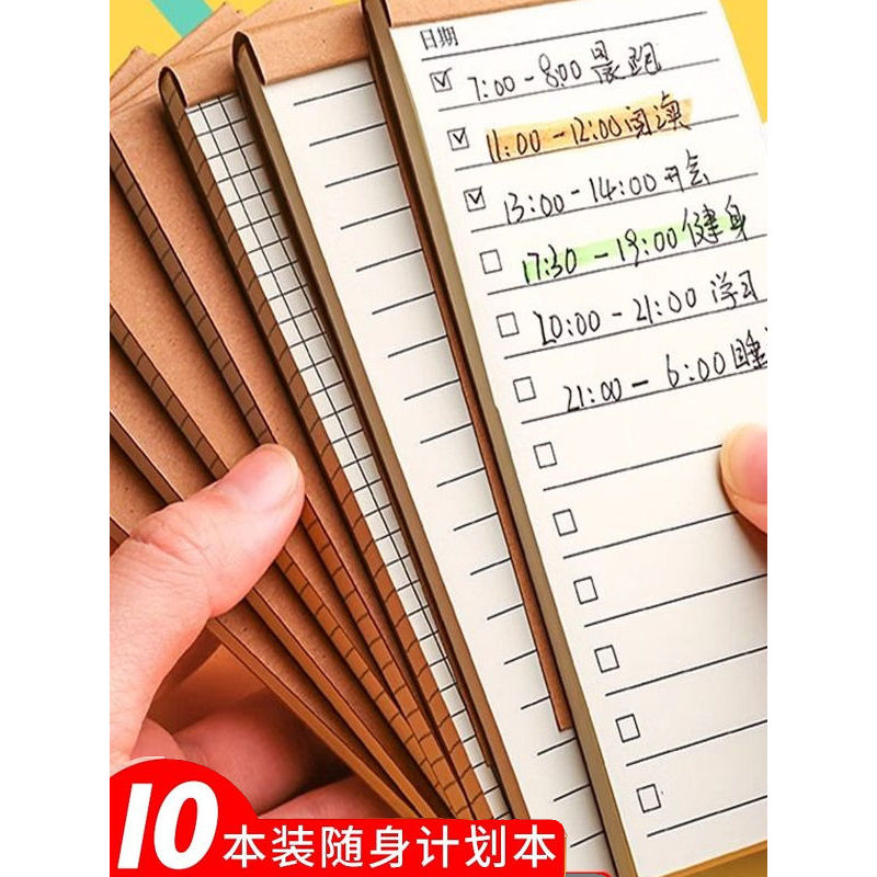 Notepad Nhỏ Di Động Di Động Sáng Tạo Văn Phòng Sổ Tay Nhỏ Có Thể Xé Notepad Công Cụ Lập Kế Hoạch Hàn