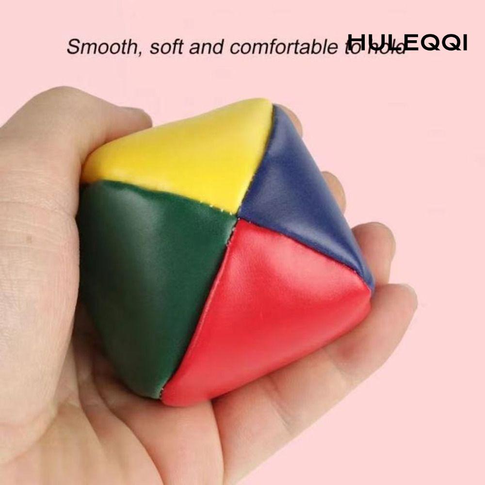 HULEQI 3 Quả bóng Juggling Circus Nhỏ Học cách Juggle Đồ chơi trẻ em