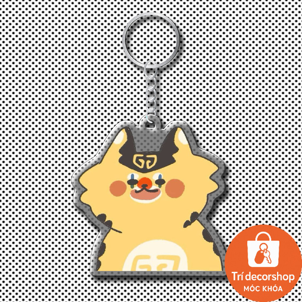 Móc Khoá Acrylic GenG Icon Chibi Cute GenG25 Trang Trí Túi Sách, Balo
