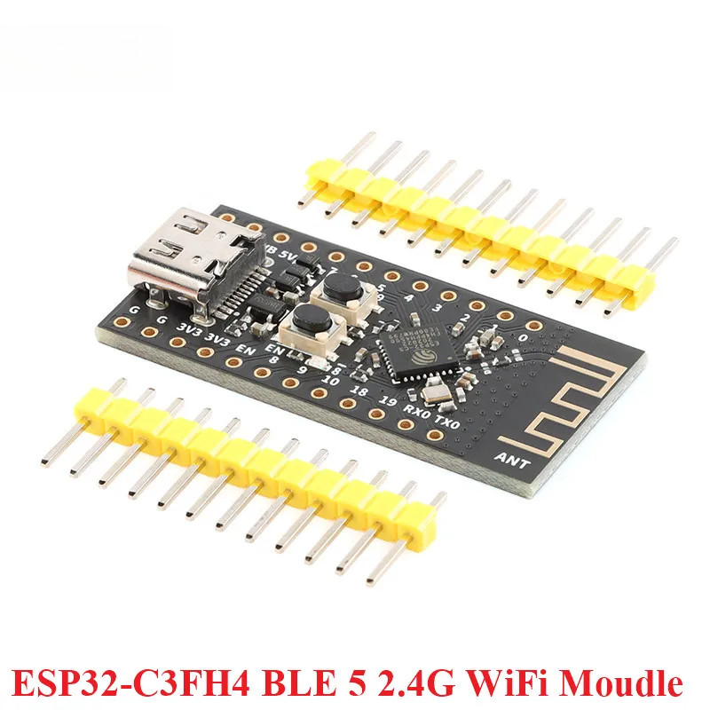 ESP32-C3FH4 ESP32C3 Ble 5.0 Mô-đun bảng phát triển không dây WiFi RISC-V Core 2.4GHz 4MB Flash ESP-I