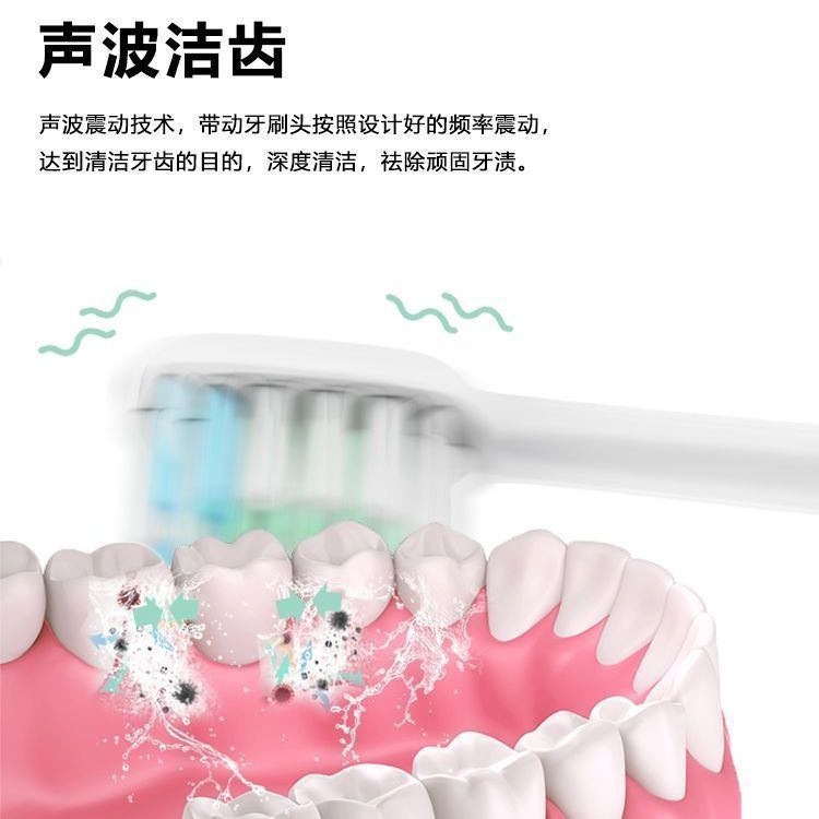 Thích hợp cho đầu bàn chải đánh răng điện KONKA KZ-R6 / R8 / 5S / 6S / R3 / R9 / R11 / G3G5 Thay thế