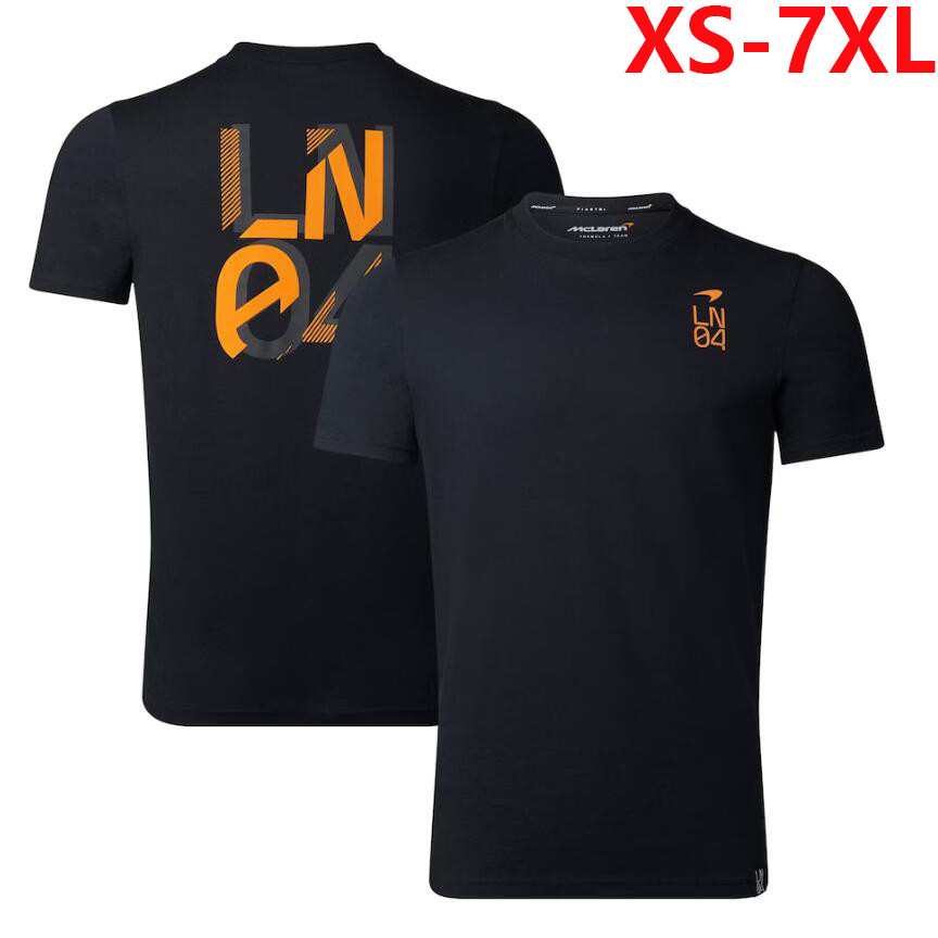 2026 Áo thun ngắn tay Unisex F1 mới + F1 Mclaren Racing Team Jersey