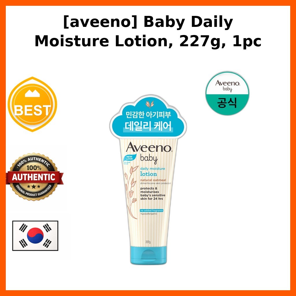 [aveeno] Sữa dưỡng ẩm hàng ngày cho bé, 227g, 1pc / Sữa dưỡng trẻ em Hàn Quốc / Sữa công thức nhẹ nh