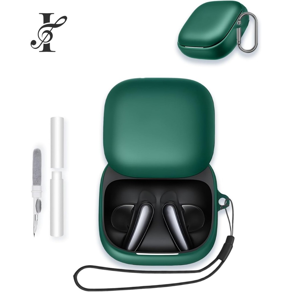Dành cho Anker Soundcore Liberty Buds 2025 / Liberty 5 Ốp lưng có Carabiner + Dây buộc + Bút làm sạc