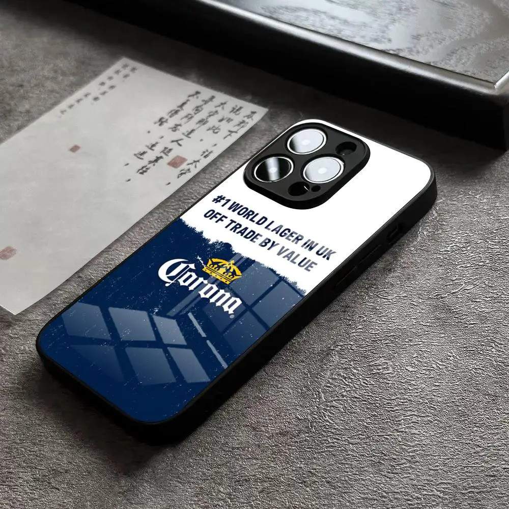 BK-2 C-Corona Extra Beer Ốp Lưng Điện Thoại IPhone 17 Pro Max 14 Pro 15 12 11 13 Mini X XR XS 16 Plu