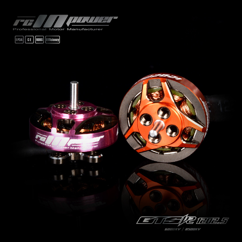 FPV Zhiying Power RCinpower GTS V2 1202.5 Động cơ không chổi than Mini thông qua máy