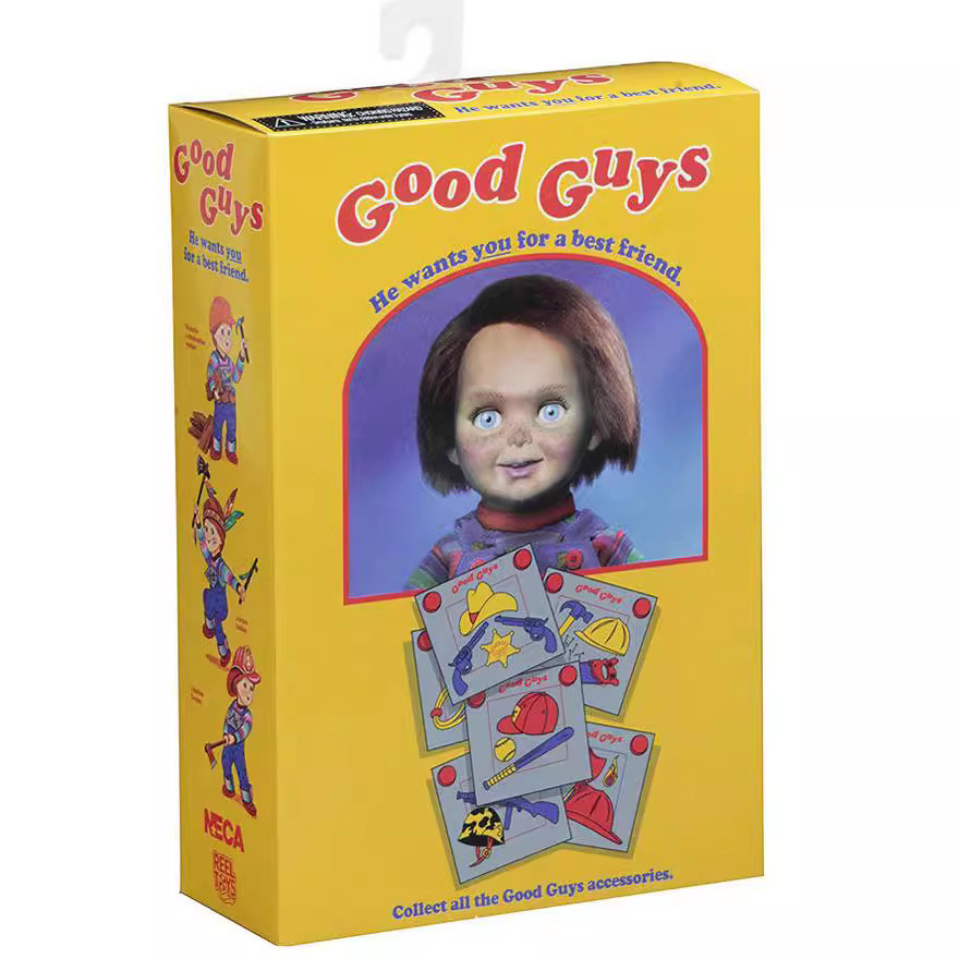 NECA Trẻ Em Chơi Chucky Cao Cấp Tượng Cult of Chucky Búp Bê Kinh Dị Di Chuyển Đồ Chơi Mô Hình