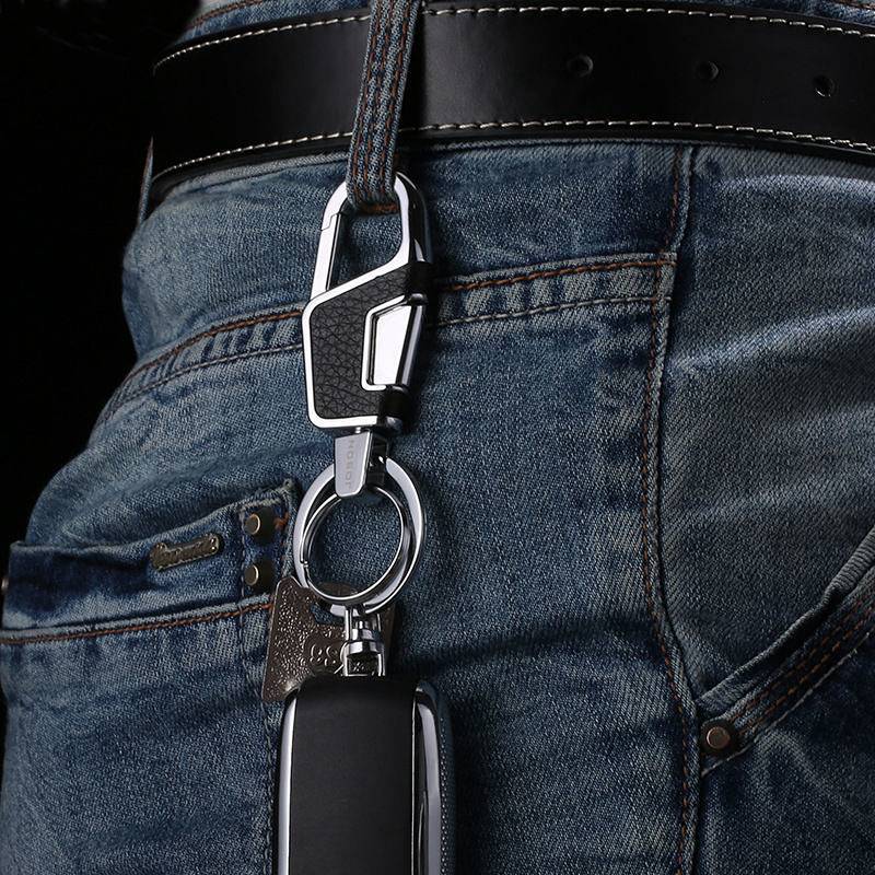 Car Key Ring Man Waist Mounted Key Ring Pendant Key Ring Creative Key Chain eVJA