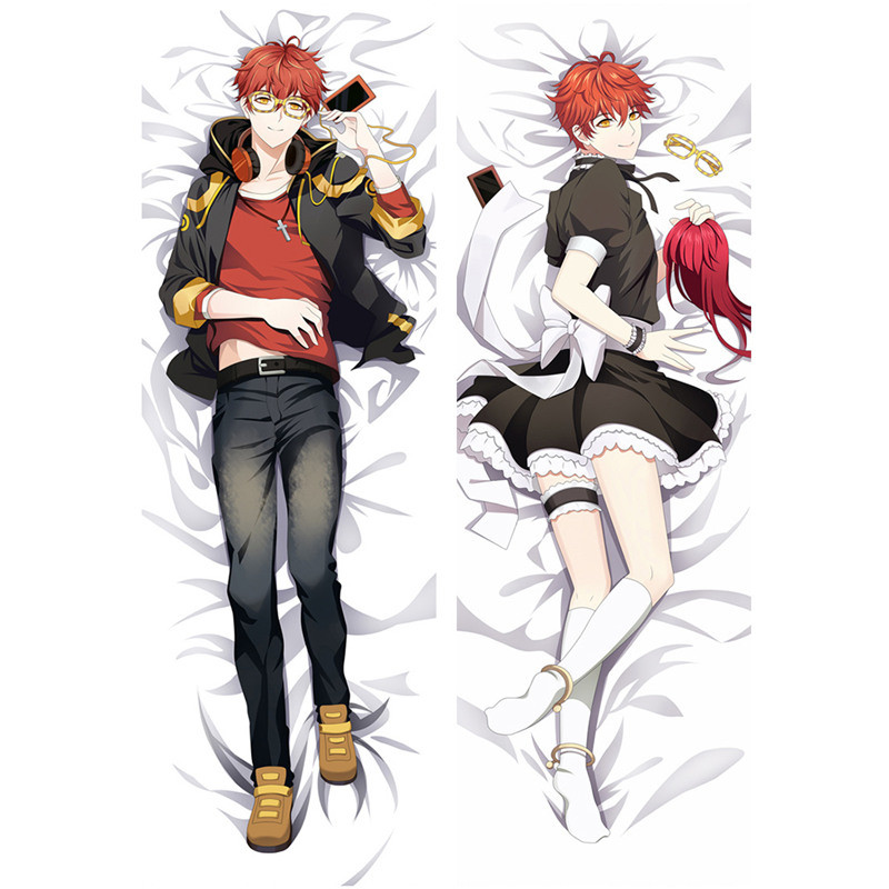 Mới Hot Anime Game Mystic Messenger Zen 707 Dakimakura Ốp Lưng Ôm Thân Gối Hai Mặt In Đệm Cho Bé Gái