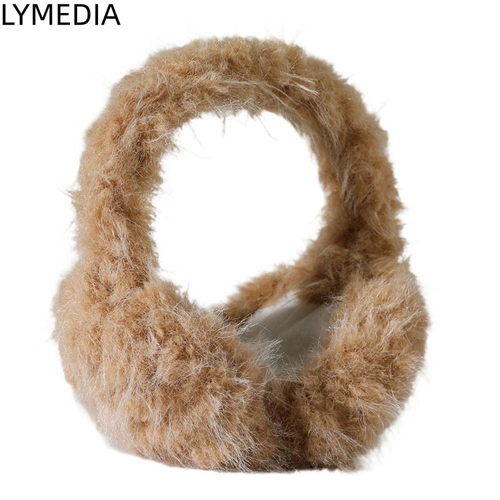 LYMEDIA Bịt Tai Mùa Đông, Lông Cừu Sang Trọng Mềm Mại Ấm Áp Earflaps, Thời Trang Cosy Earmuffs Dành 