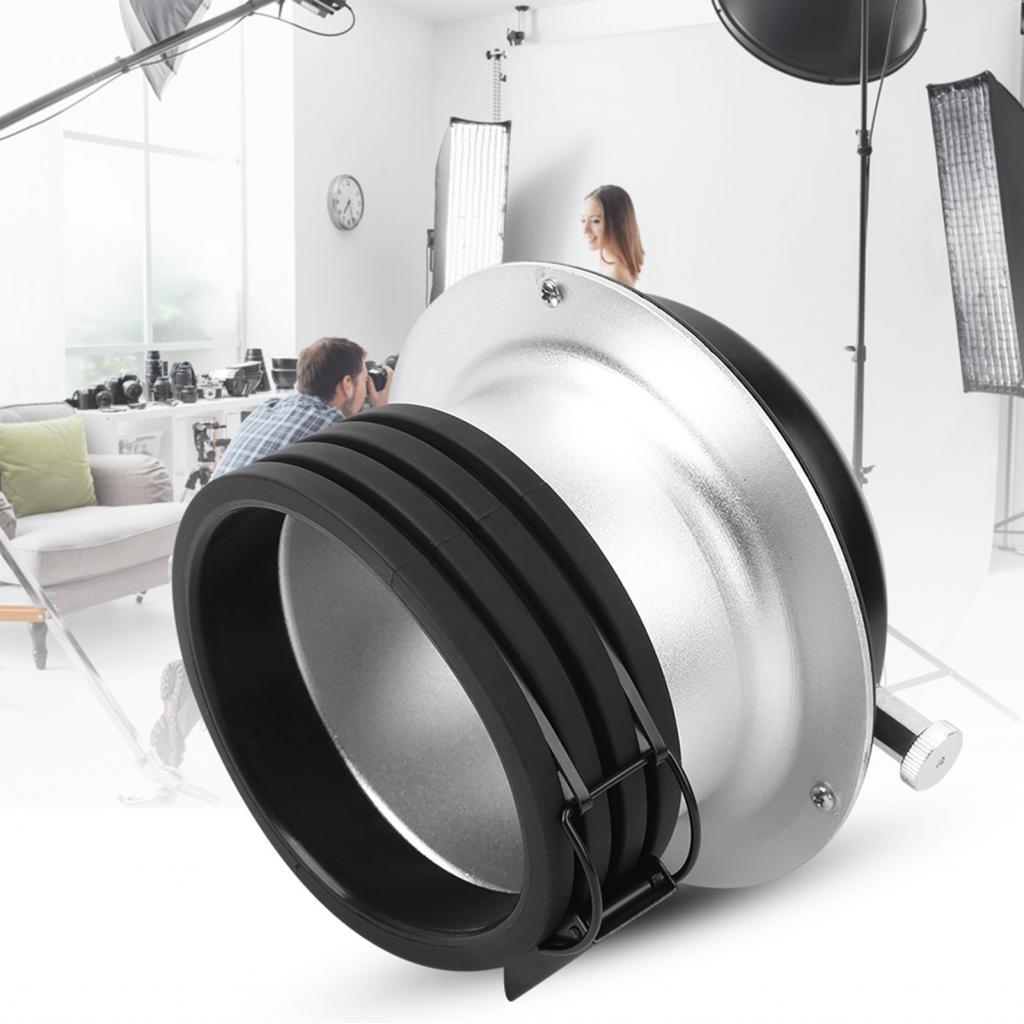concon Mount Adapter Hợp kim Convertor Bowen Flash Nhẫn Softbox Ánh sáng cho