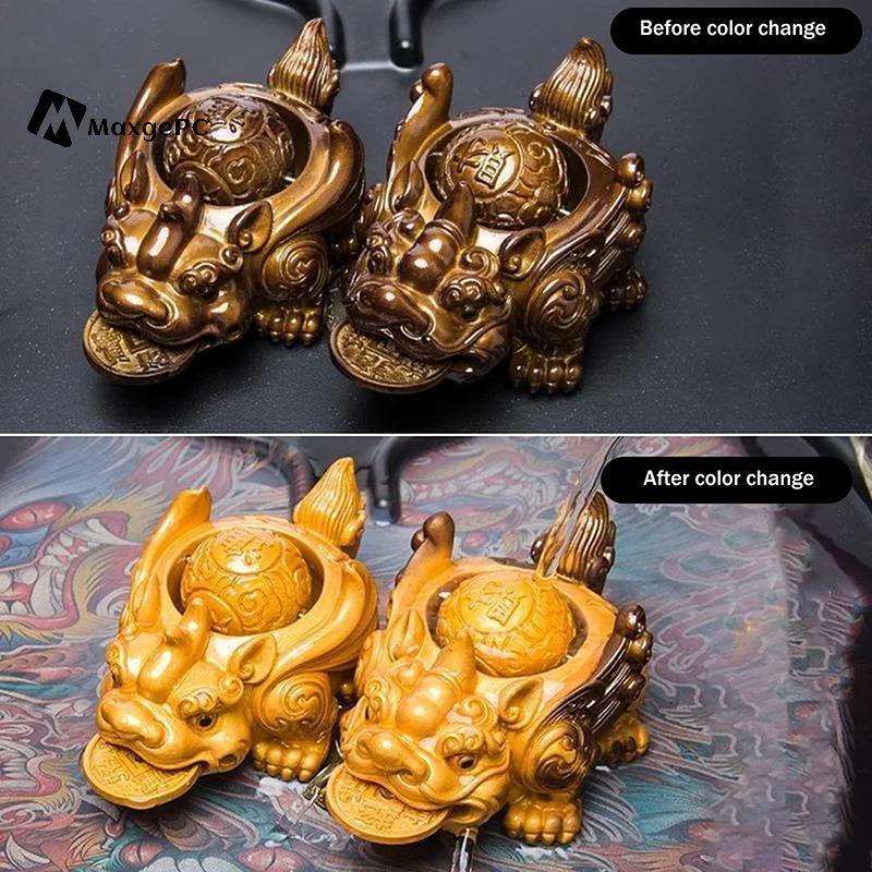 [Max-t] 1PC Boutique Tea Pet Water-ing Pixiu Tea Trang trí thú cưng Tiệc trà thủ công Trò chơi trà B