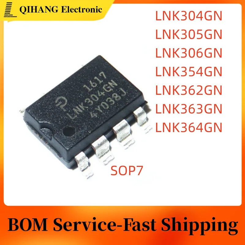 5 CÁI LNK304GN LNK305GN LNK306GN LNK354GN LNK362GN LNK363GN LNK364GN SOP7 chip ic