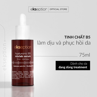  Serum Hyaluronic B5 Ekseption HA + 5% B5 dưỡng ẩm phục hồi da 75ml không gây bết dính 