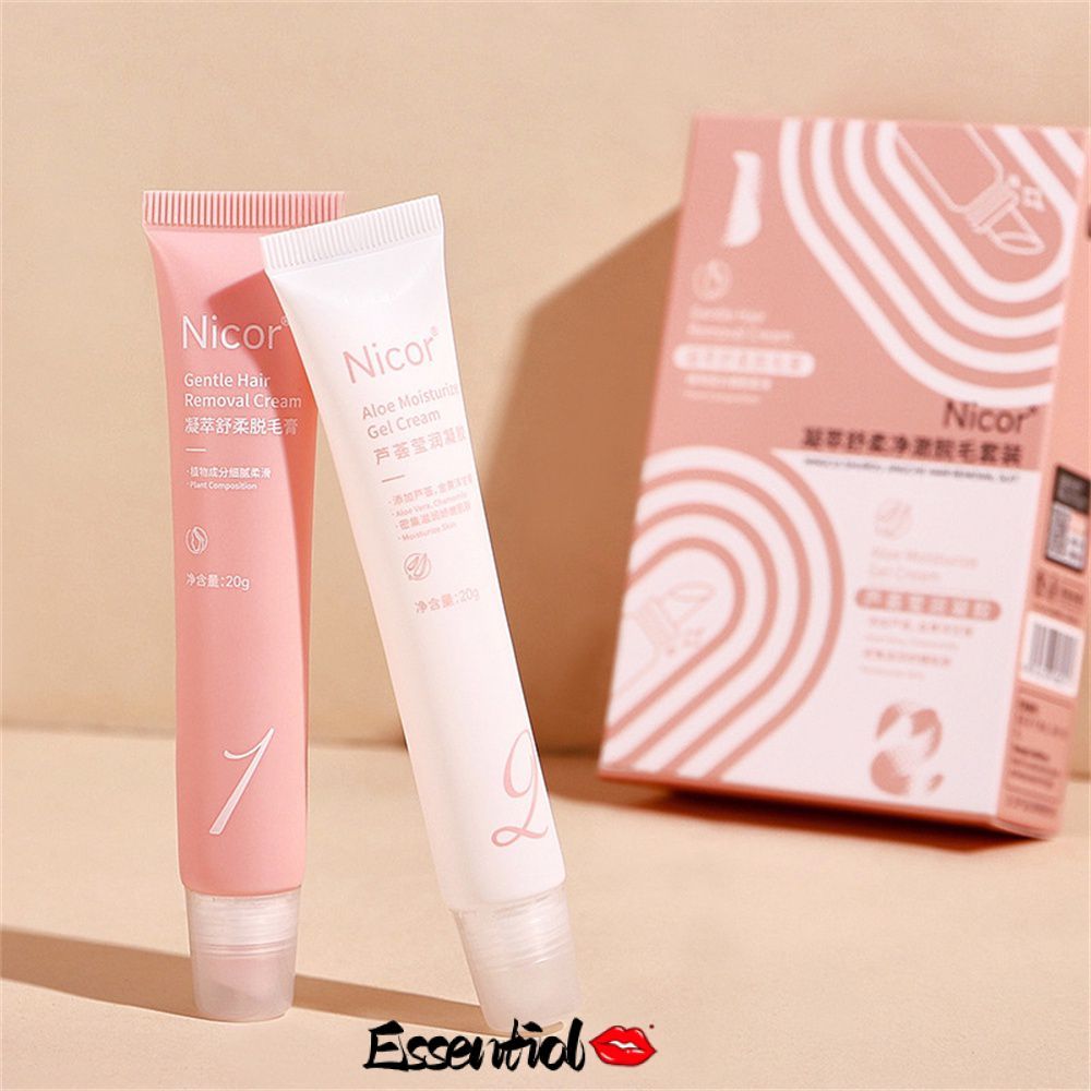 NICOR Có Thể Tái Sử Dụng Chăm Sóc Cơ Thể Tẩy Lông Nhanh Kem Tẩy Lông Toàn Thân Kem Tẩy Lông Thẩm Mỹ 
