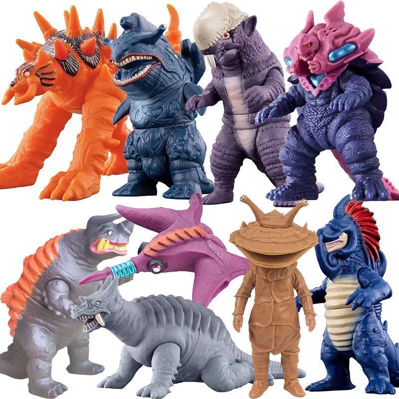 Yake Ultraman Series Monster Soft Gum Homegal Sagon Levi Gila Mouse Dragon Carnegon Túi