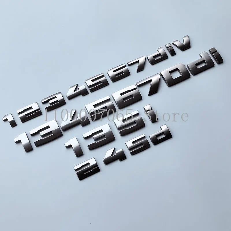 Súng Màu Xám Cổ Phong Cách M Series ABS Chữ Biểu Tượng Xe Ô Tô Huy Hiệu Miếng Dán Cho M140i M240i M3