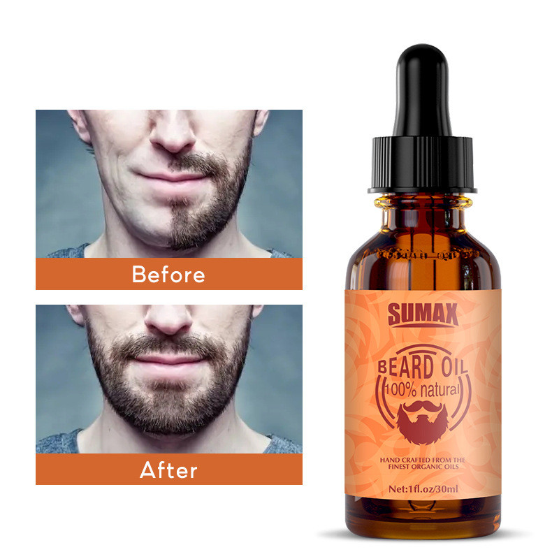 30ml Pure English Beard Stock Solution Beard Essence Growth Oil Dầu dưỡng tóc mặt