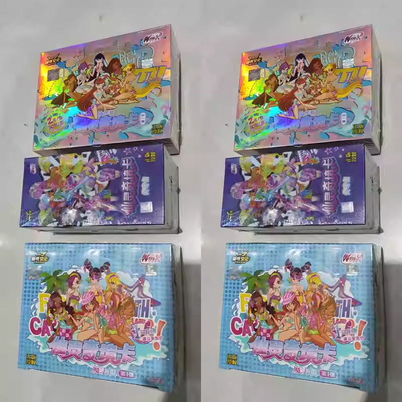 Winx Câu Lạc Bộ Thẻ Magic Túi Cổ Tích Thần Tiên Thẻ Bloom Stella Flora Anime Bộ Sưu Tập Thẻ