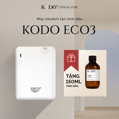 Máy Khuếch Tán Tinh Dầu Cho Không Gian Nhỏ KODO ECO3 - Phù Hợp Cho Phòng Tắm, Toilet, Thang Máy