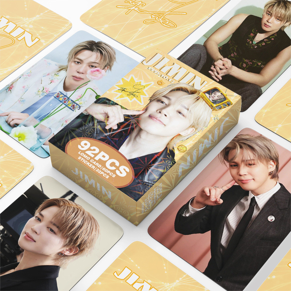 KPOP 92 Cái / hộp BTS SOLO JIMIN Photocards JIMIN KPOP LOMO Thẻ Bộ Sưu Tập