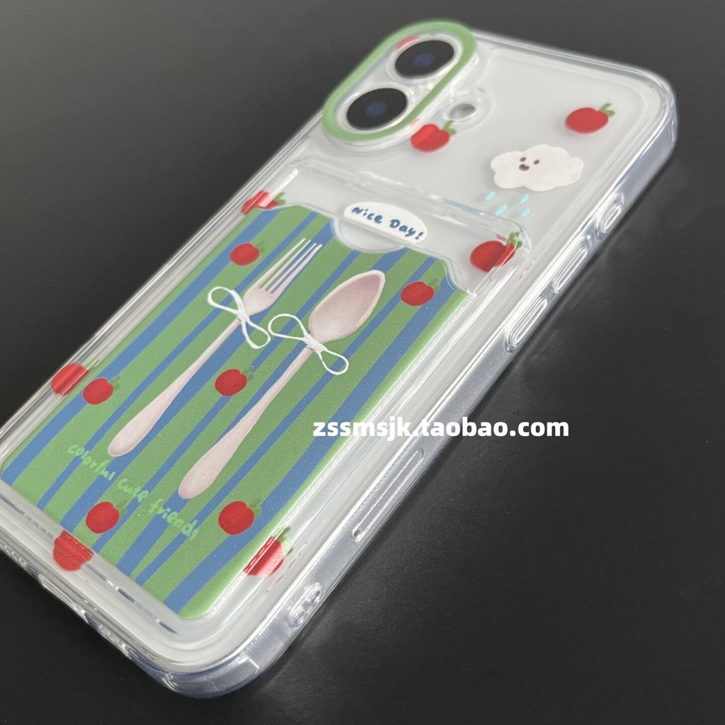 ốp lưng iphone sang chảnh nữ ốp lưng iphone chống bẩn Ốp điện thoại này là gì?Niche Fun Knife Fork P