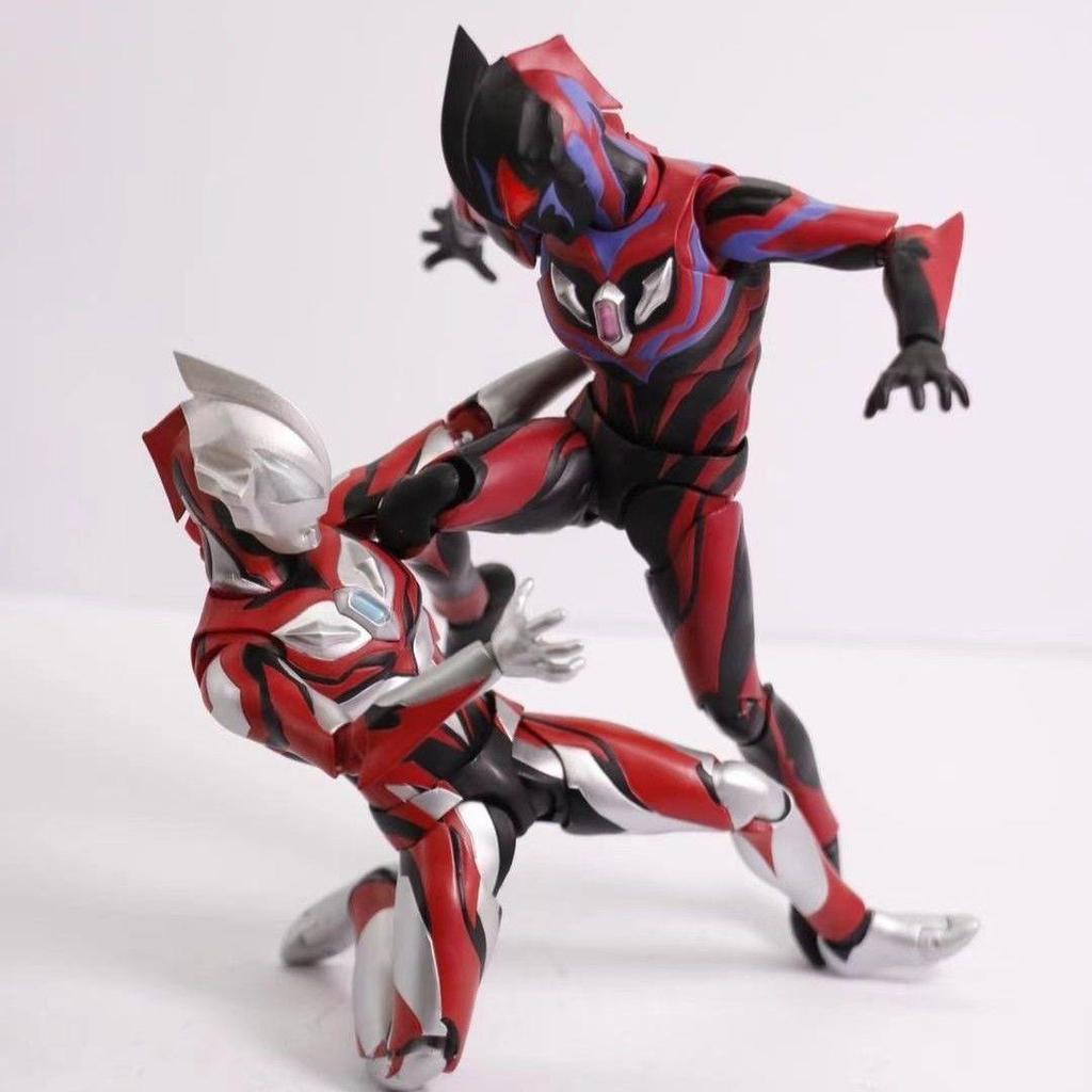Triga Carl Mira Ultraman Đồ Chơi Hình Geed Galaxy Brezetta Noah Sairo Học Quà Tặng