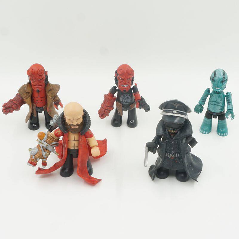 Hàng số lượng lớn chính hãng MEZCO Hell Baron Fishman Sĩ quan Đức Quốc xã Kronny Wizard Khối xây dựn