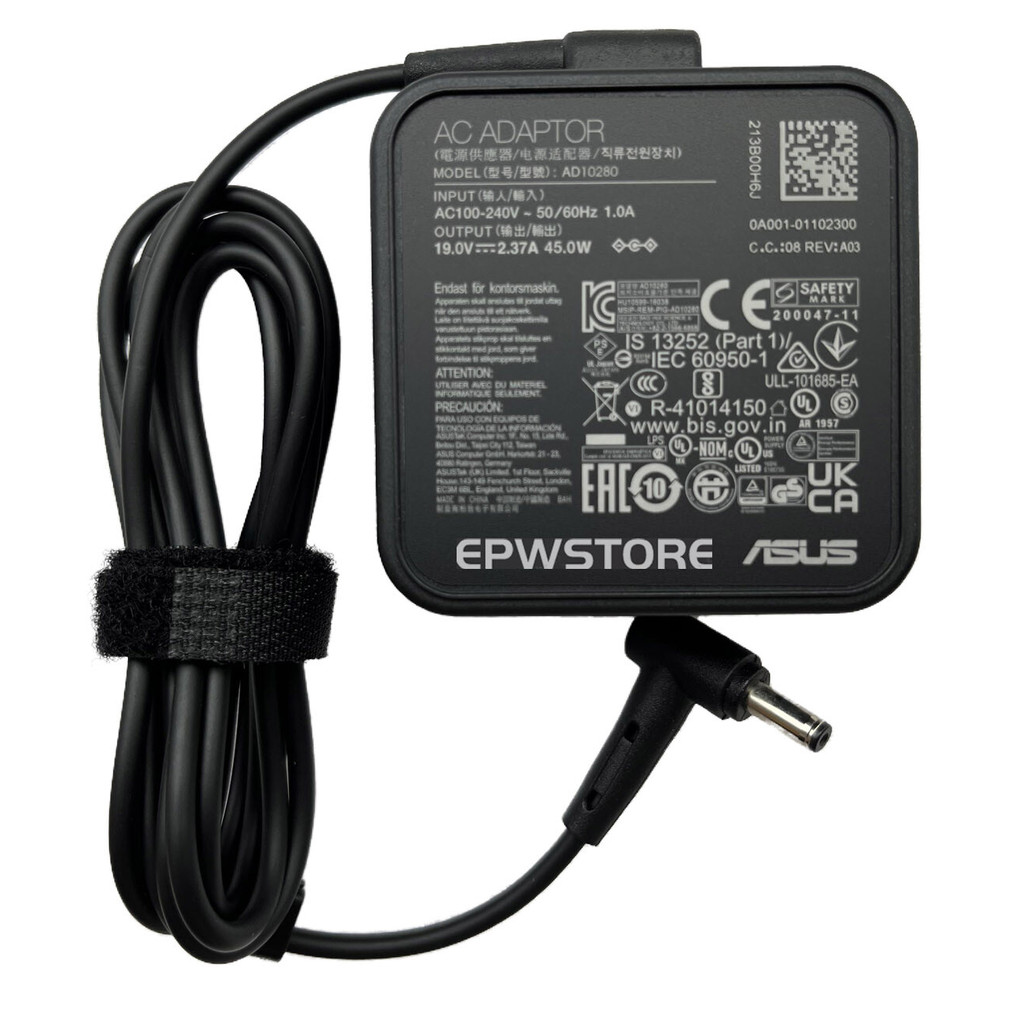 Bộ sạc chuyển đổi AC 19V 2.37A 45W cho Asus F510U F510 F102 F102B F102BA